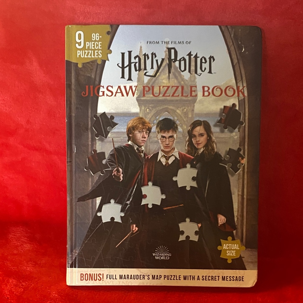 Harry Potter Jigsaw Puzzle Book